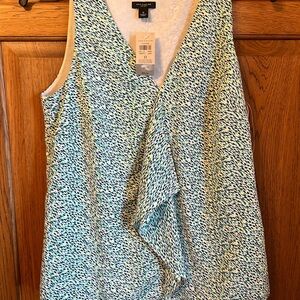 Ann Taylor Multicolor Sleeveless Blouse